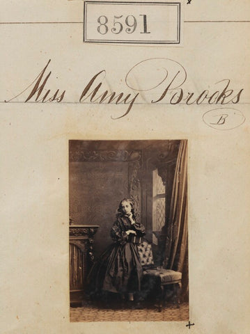 Amy Gordon (née Brooks), Marchioness of Huntly ('Miss Amy Brooks') NPG Ax58414