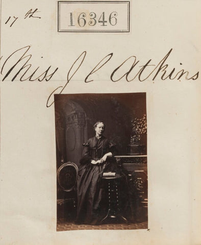 Miss J.C. Atkins NPG Ax64260