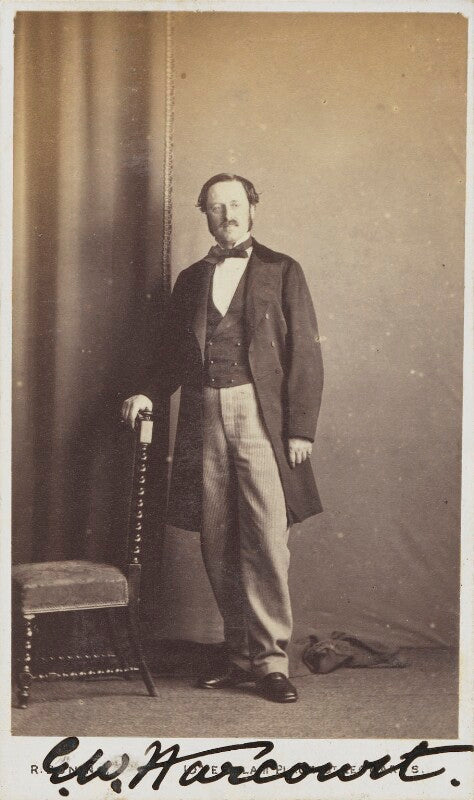 Edward william vernon harcourt npg ax68069