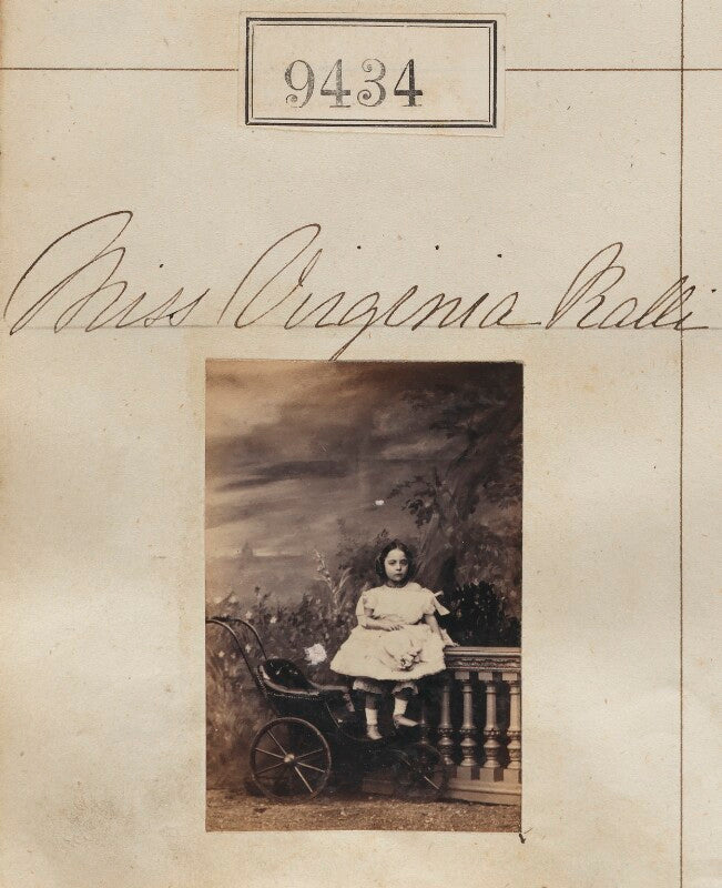 Virginia spartali (née ralli) npg ax59241