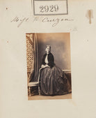 Miss A. Curzon NPG Ax52318