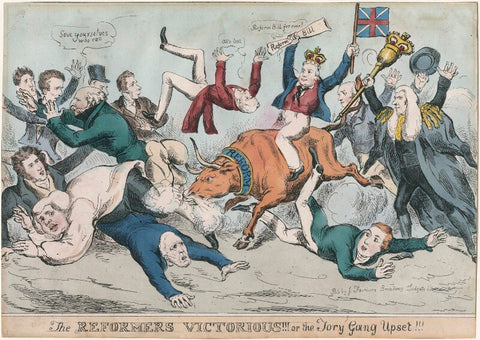 The Reformers Victorious!!! or the Tory Gang Upset NPG D48856