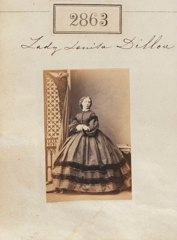 Lady louisa isabella georgina dillon (née fitzgibbon, later marchesa di palermo) npg ax52252