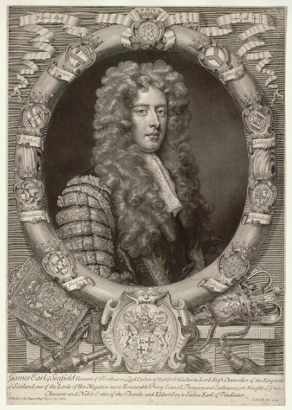 James ogilvy, 1st earl of seafield npg d11590