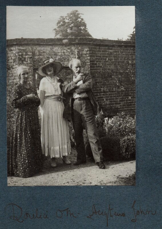 Dorelia mcneill; lady ottoline morrell; augustus john npg ax144009
