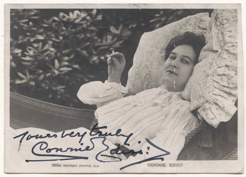 Connie Ediss (Ada Harriet Coates) NPG Ax45886