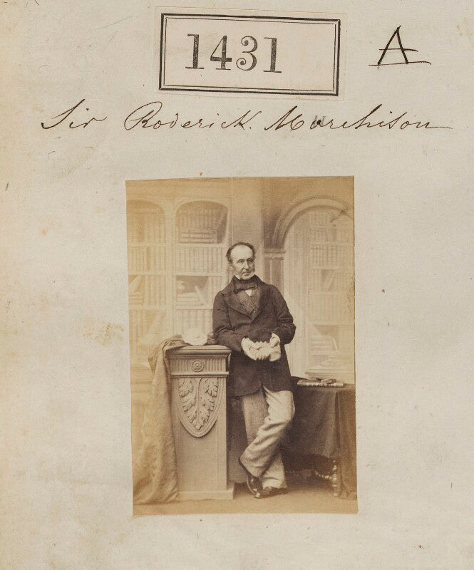 Sir roderick impey murchison, 1st bt npg ax50832