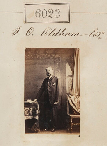 Mr T.O. Oldham NPG Ax55977