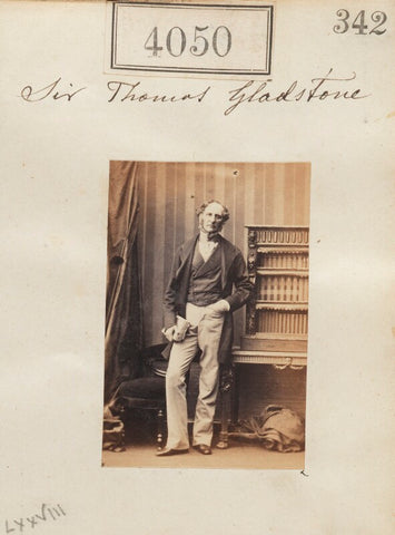 Sir Thomas Gladstone, 2nd Bt NPG Ax54065