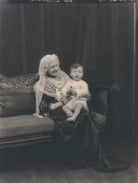 Lois Frances Selfridge (née Baxter) with her grandchild NPG x199636