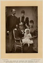 Alexandra of Denmark with members of her family NPG x136644