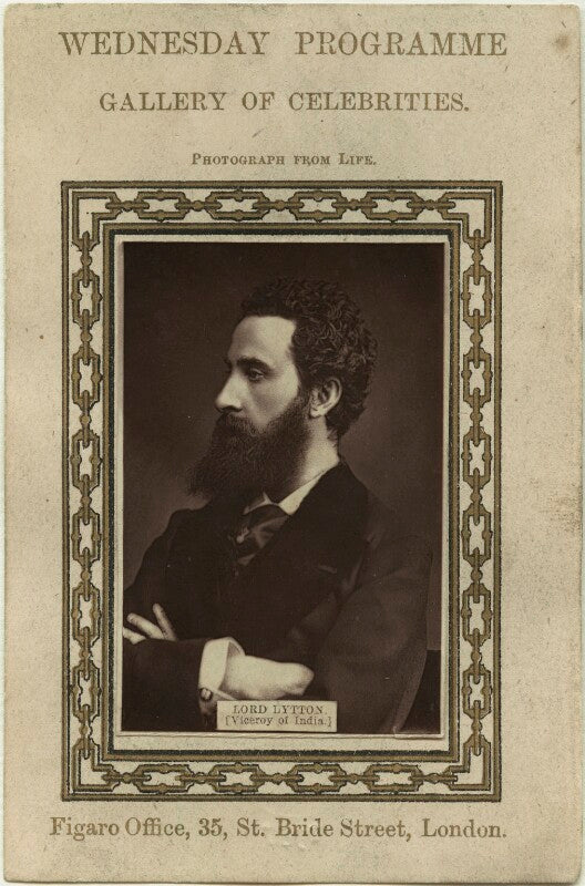 Edward robert bulwer lytton, 1st earl of lytton npg x20175