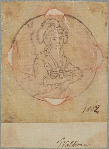 Unknown woman NPG D17605