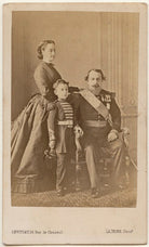 Eugénie, Empress of France; Napoléon, Prince Imperial; Napoléon III, Emperor of France NPG x28180