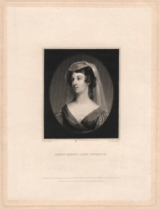 Fanny erskine (née cadwallader), lady erskine npg d2312