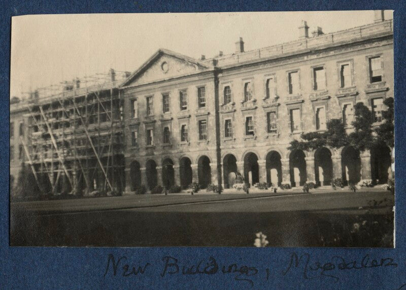 'new building, magdalen' npg ax141956