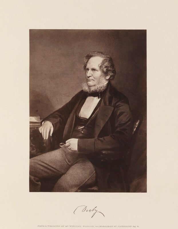 Edward stanley, 14th earl of derby npg ax15842