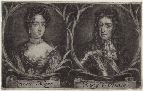 Queen Mary II; King William III NPG D31078