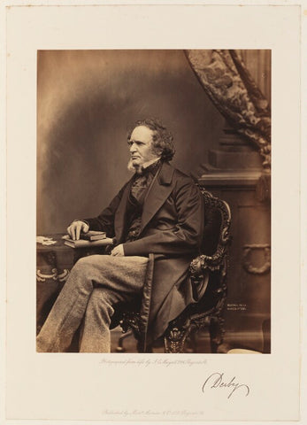 Edward Stanley, 14th Earl of Derby NPG Ax7291