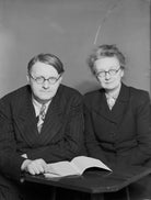 Dorothy Mary Moyle Needham (née Moyle); Joseph Needham NPG x96753