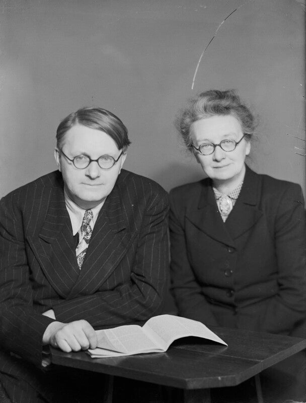 Dorothy mary moyle needham (née moyle); joseph needham npg x96753