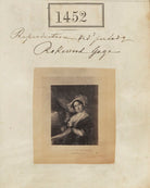 Reproduction by order of Lady Thomas Rokewood Gage NPG Ax50849