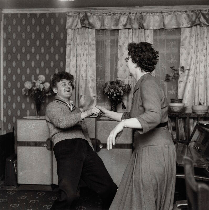 Wee willie harris with his mother npg x136433