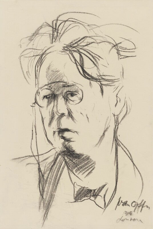 W.B. Yeats Portrait Print – National Portrait Gallery Shop