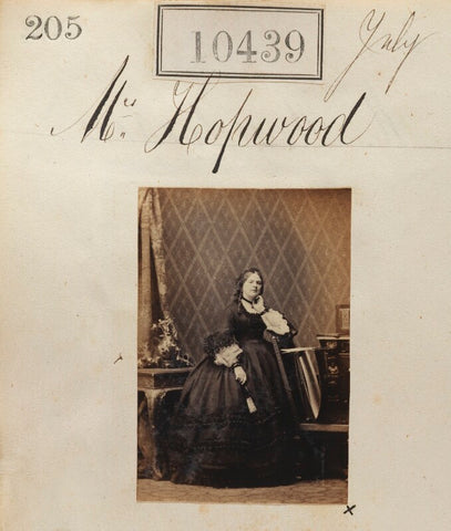 Mary Augusta Henrietta Hopwood (née Coventry) NPG Ax60153