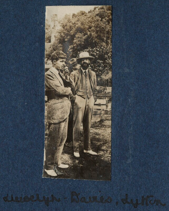 Michael llewelyn davies; lytton strachey npg ax140728