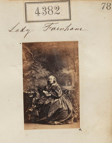 Anna Frances Esther (née Stapleton), Lady Farnham NPG Ax54395