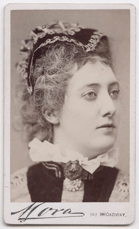 Clara marion jessie rousby (née dowse) as mary stuart in 'mary queen of scots' npg x197157