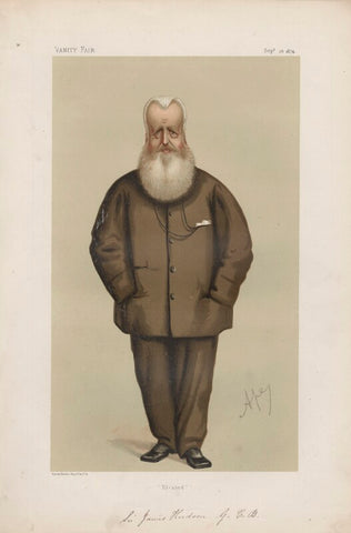 Sir James Hudson ('Statesmen. No 185.') NPG D43659