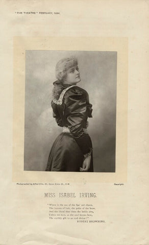 Isabel Irving (Mrs W.H. Thompson) NPG x18699