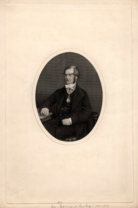 Sir (john) bernard burke npg d1147