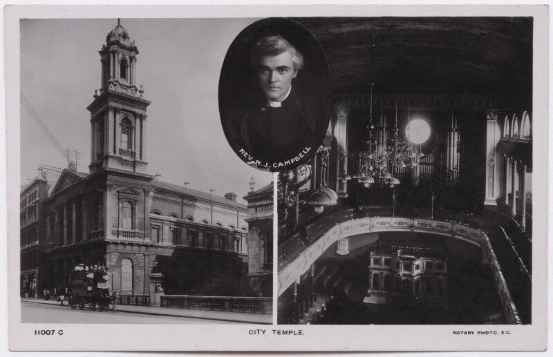 'city temple' (reginald john campbell) npg x197606