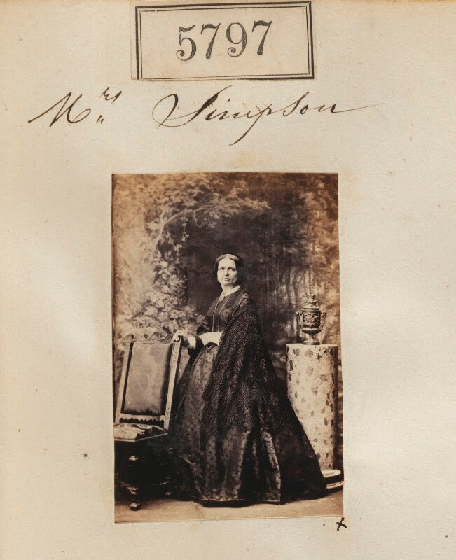 Mrs simpson npg ax55751