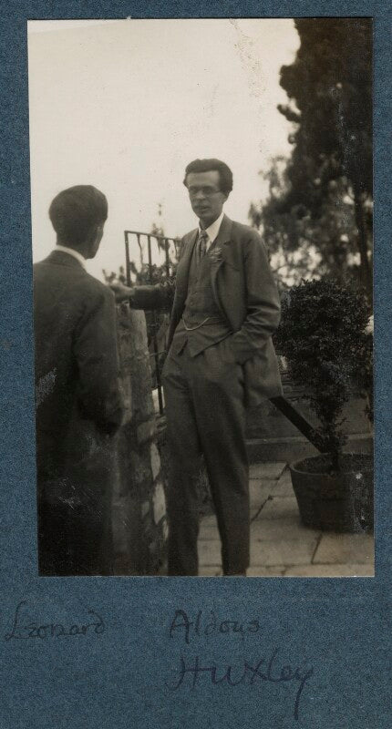 Leonard sidney woolf; aldous huxley npg ax142582