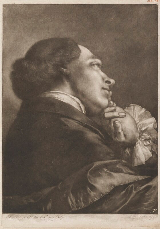 Man wearing cloak npg d11291