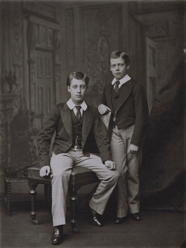 Prince albert victor, duke of clarence and avondale; king george v npg x137449