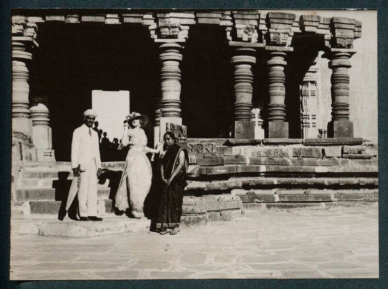 Sir t. thumboo chetty; lady ottoline morrell; dharmavathy npg ax143737