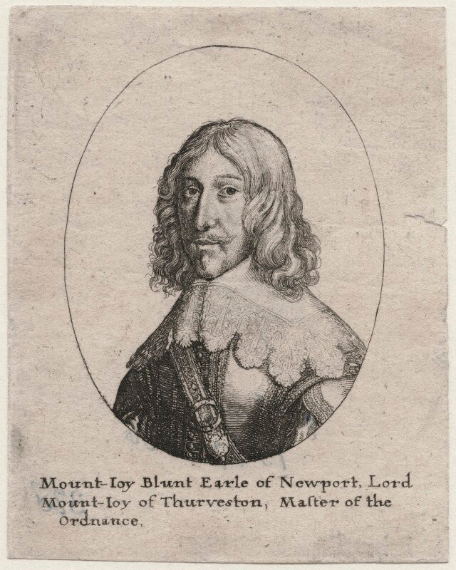 Mountjoy blount, 1st earl of newport npg d45844