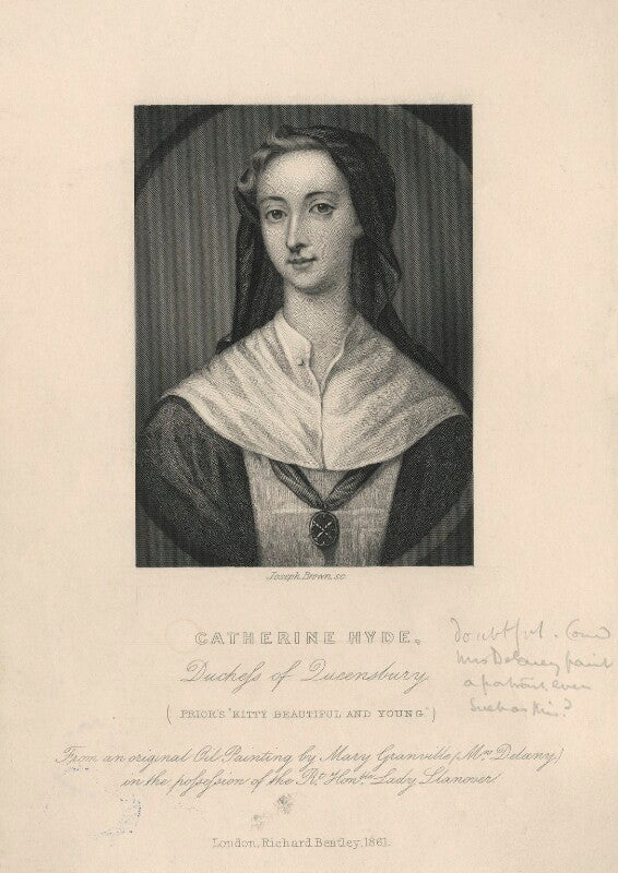 Catherine douglas (née hyde), duchess of queensberry npg d5571