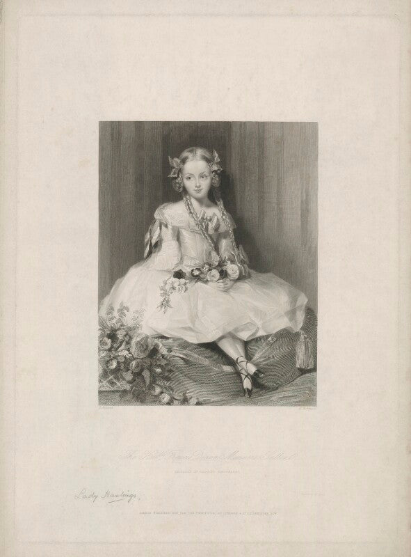 Frances diana (née manners sutton), lady hastings npg d35571