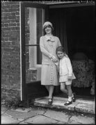 Nellie Briercliffe with her son, John Thirlwall Philipson NPG x127887