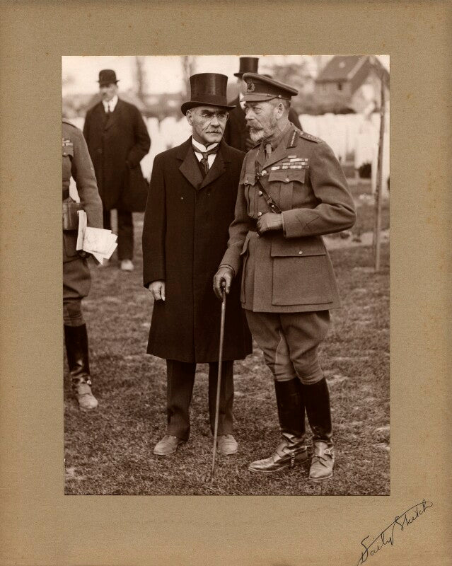 Rudyard kipling; king george v npg x36220