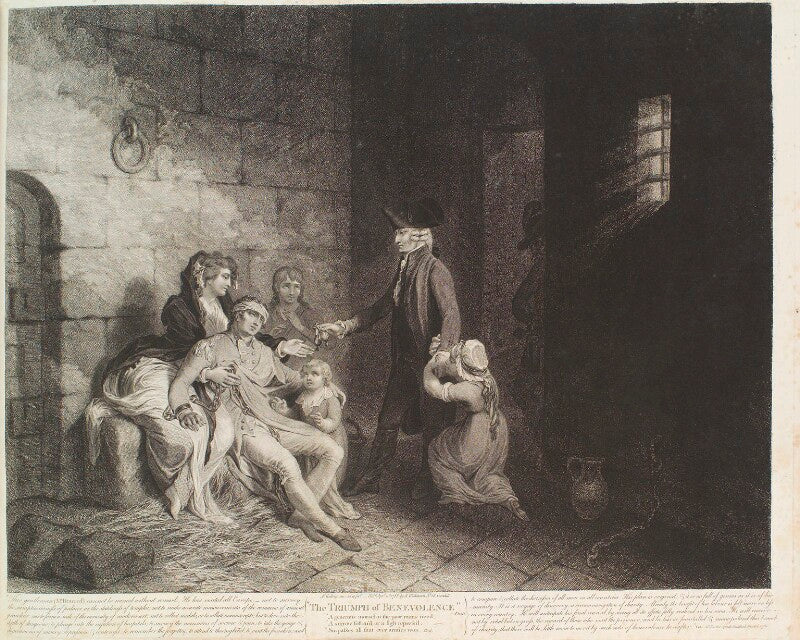 John howard ('the triumph of benevolence') npg d13059