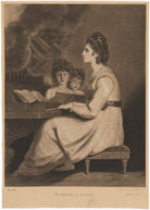 Elizabeth Ann Sheridan (née Linley) as St Cecilia NPG D40701