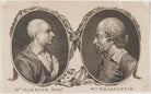 David Garrick; William Shakespeare NPG D20571