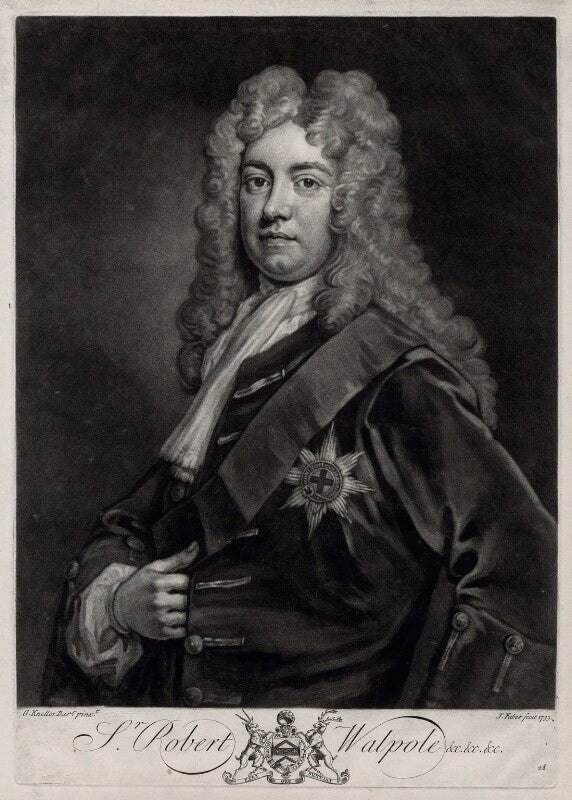 Robert walpole, 1st earl of orford npg d33120